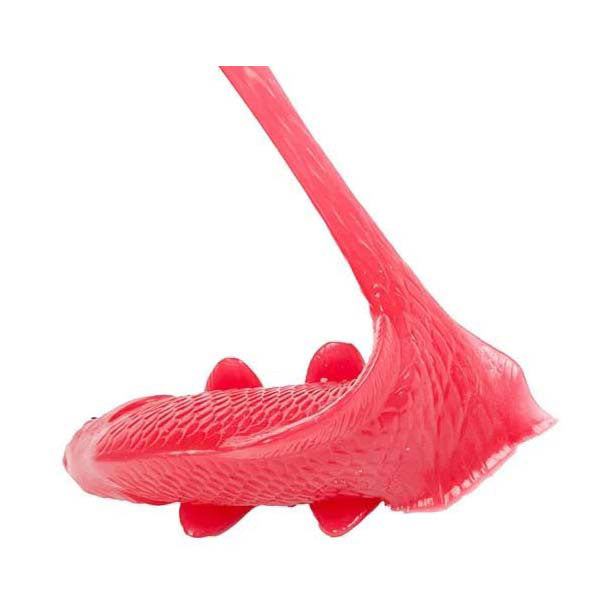 Toi-Toys Fun super rekbare kleverige vis neon koi