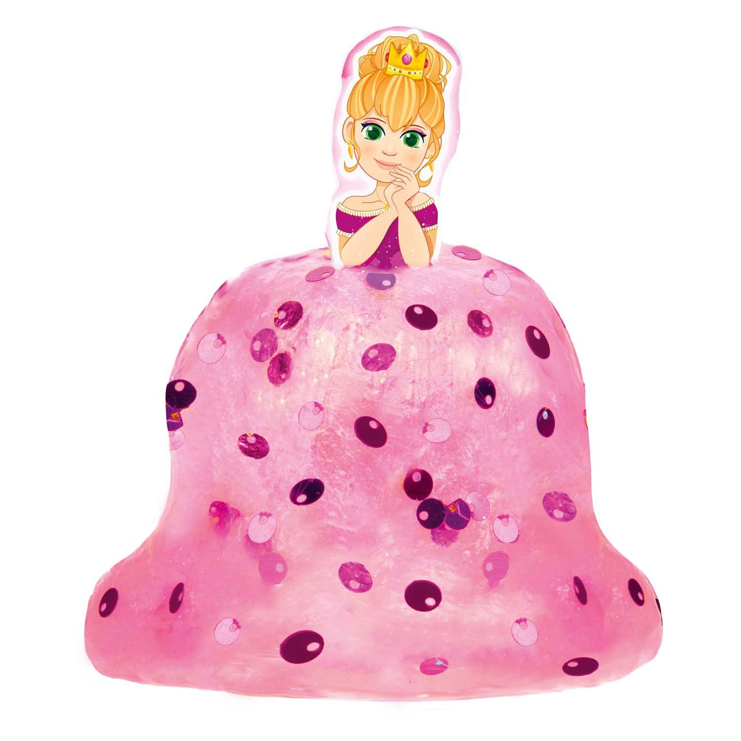 Toi-Toys Crazy putty jurk glinsterend met accessoires