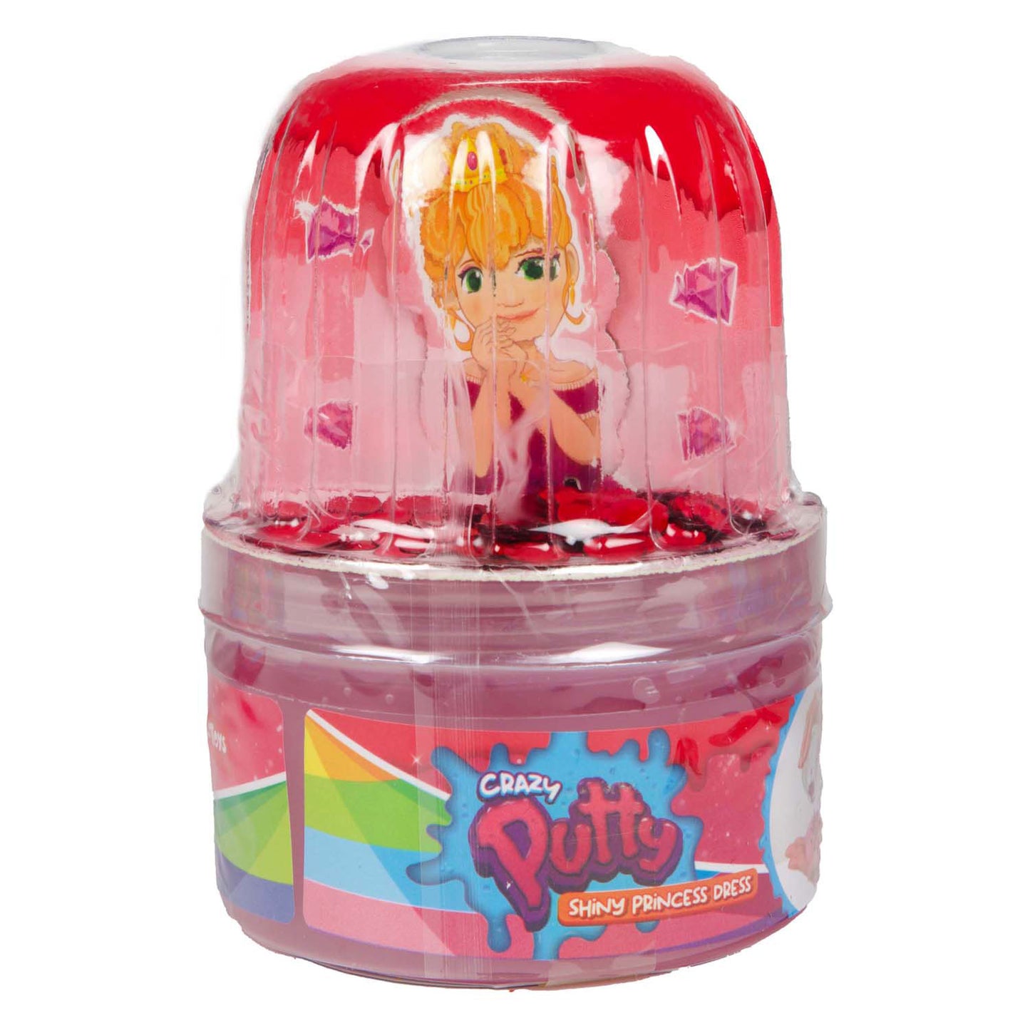 Toi-Toys Crazy putty jurk glinsterend met accessoires