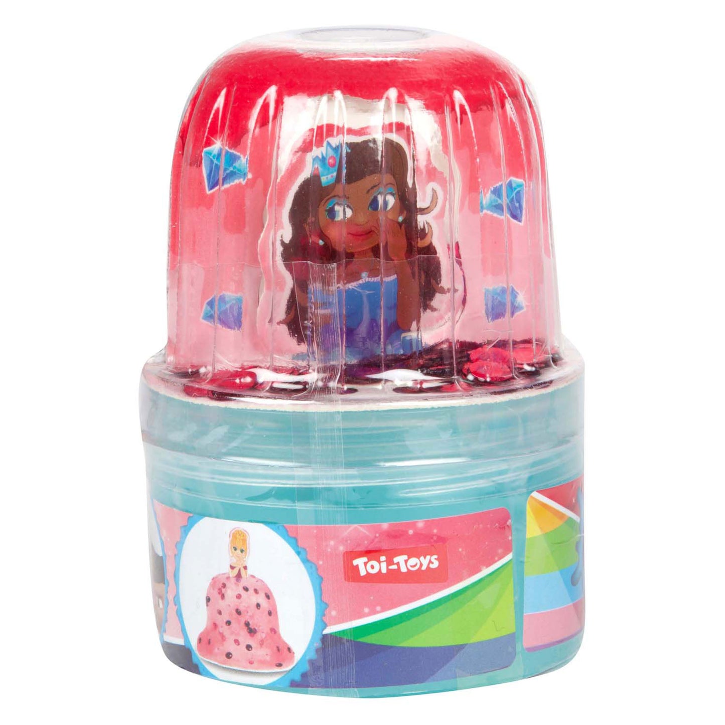 Toi-Toys Crazy putty jurk glinsterend met accessoires