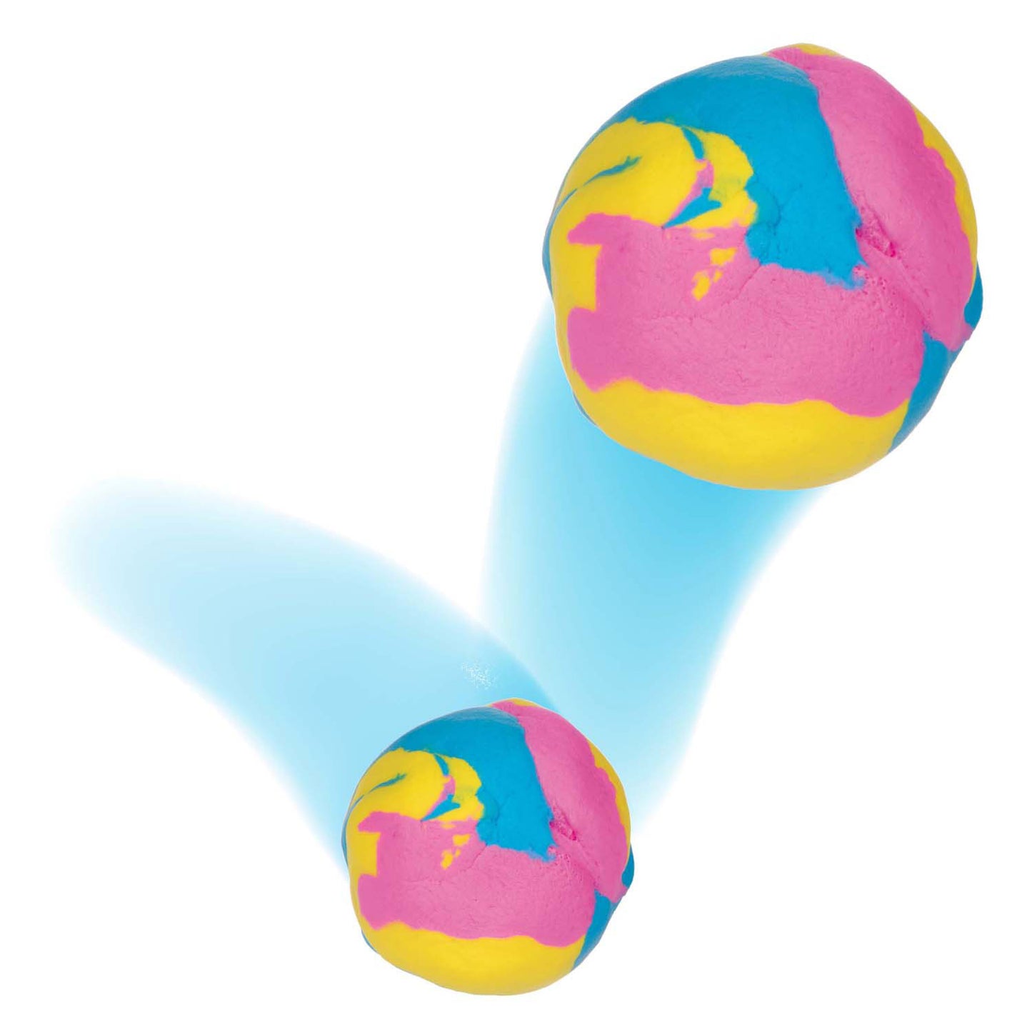 Toi-Toys Fun stuiter putty regenboog drol
