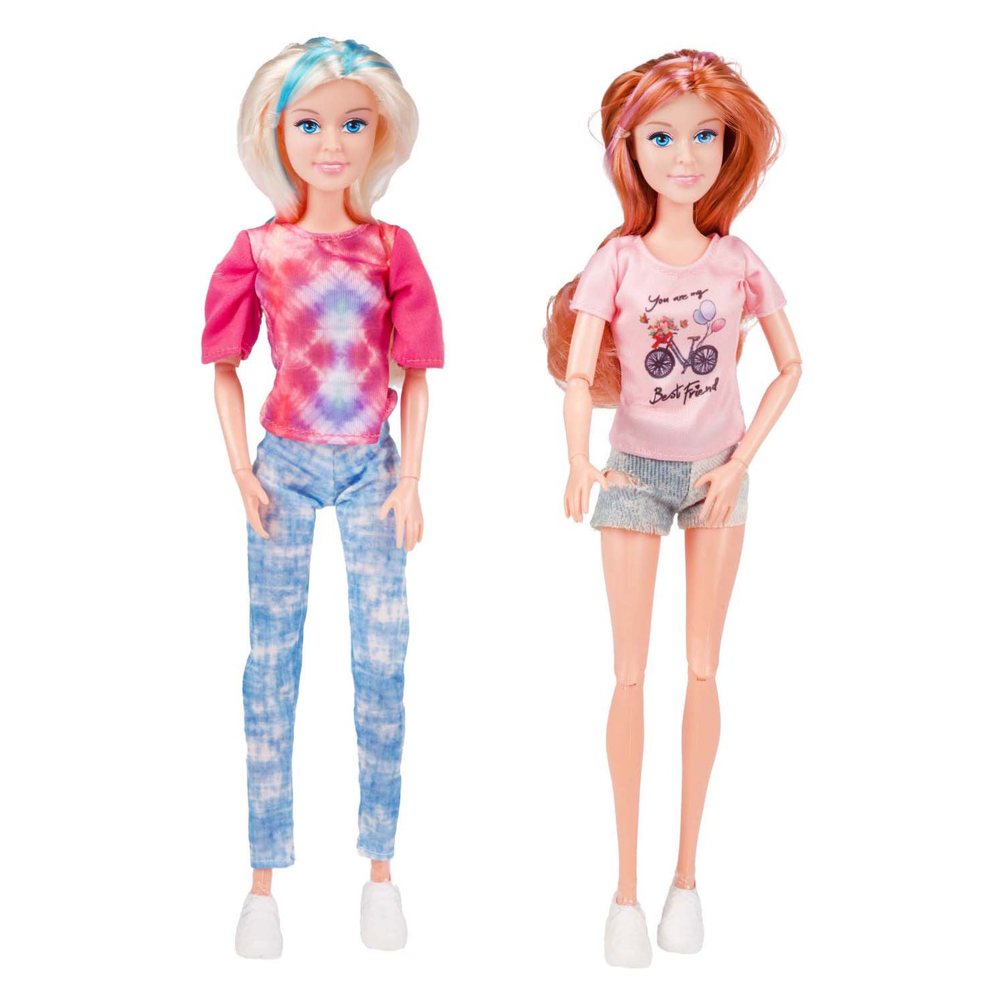 Toi-Toys Toi toys lauren tienerpop op fiets