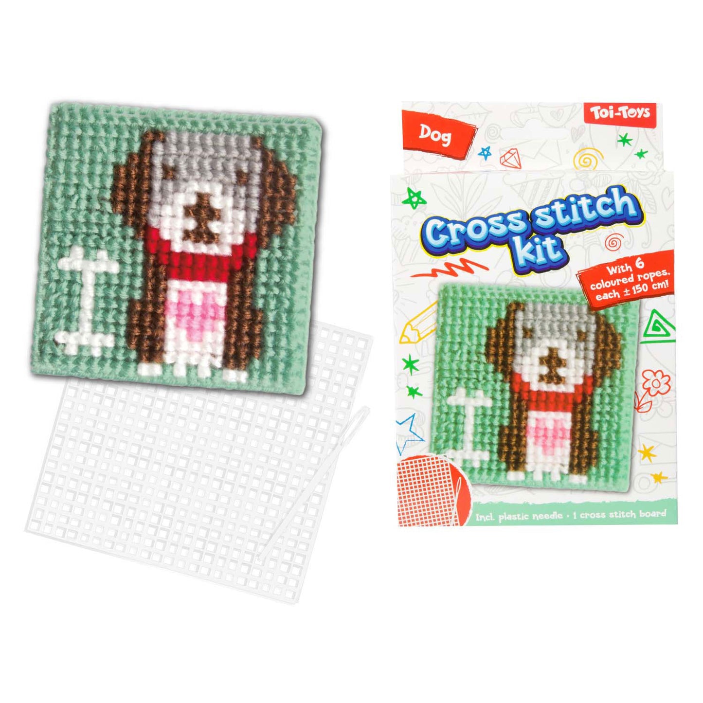 Toi-Toys Toi toys borduurset kruissteek