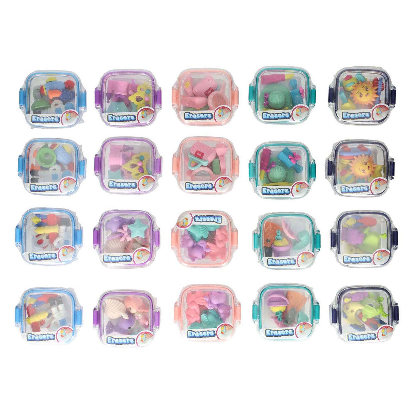 Toi-Toys Mini gummenset, 20st.