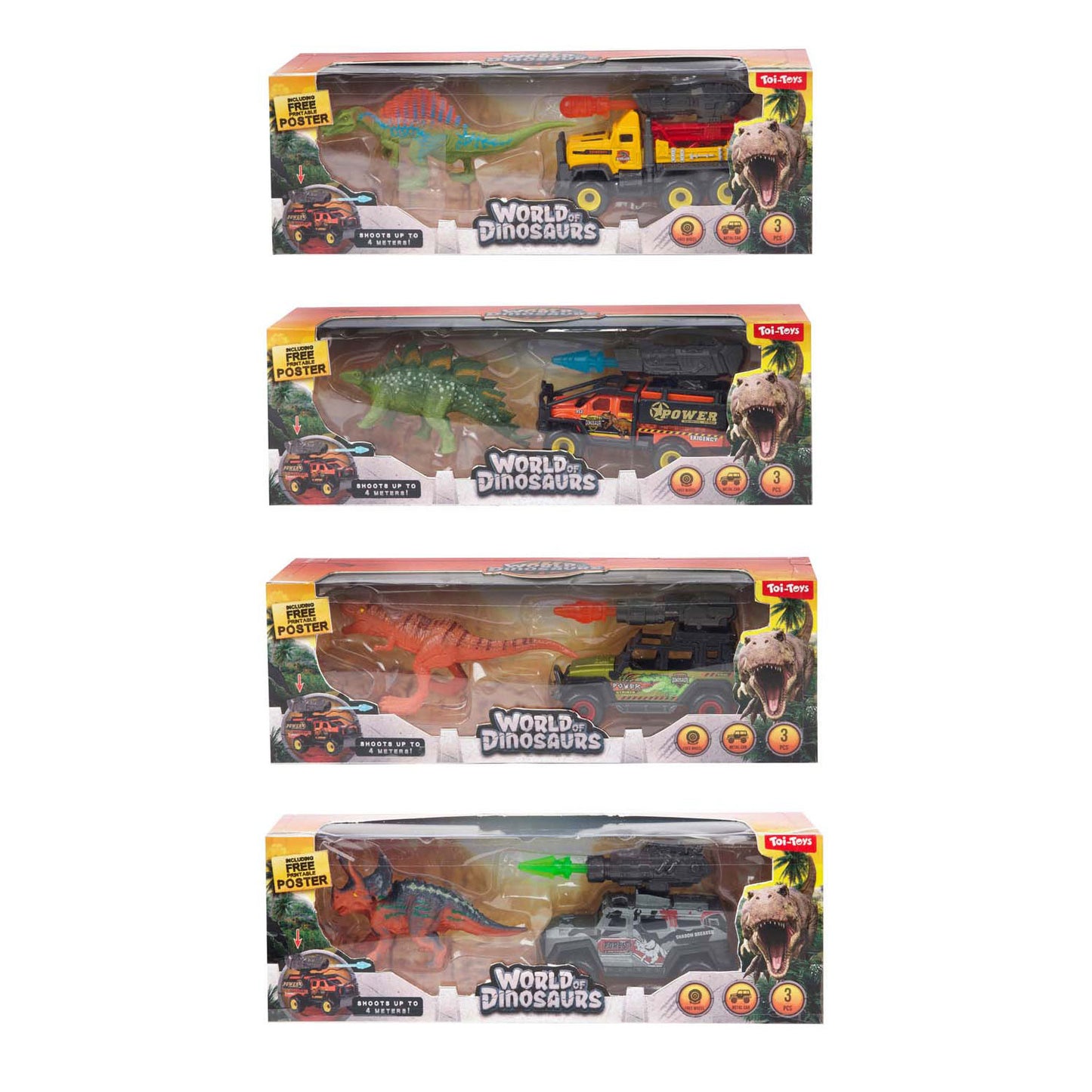 Toi-Toys Speelset dino hunter