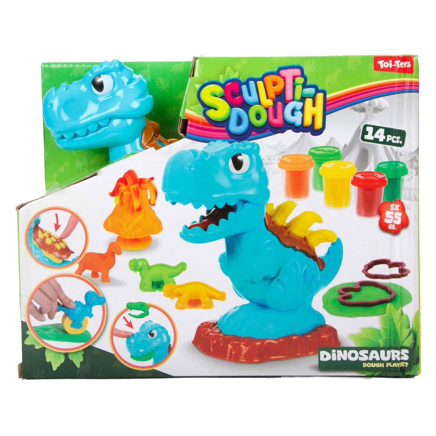 Toi-Toys unicorn kleiset met klei en accessoires voor kinderen.