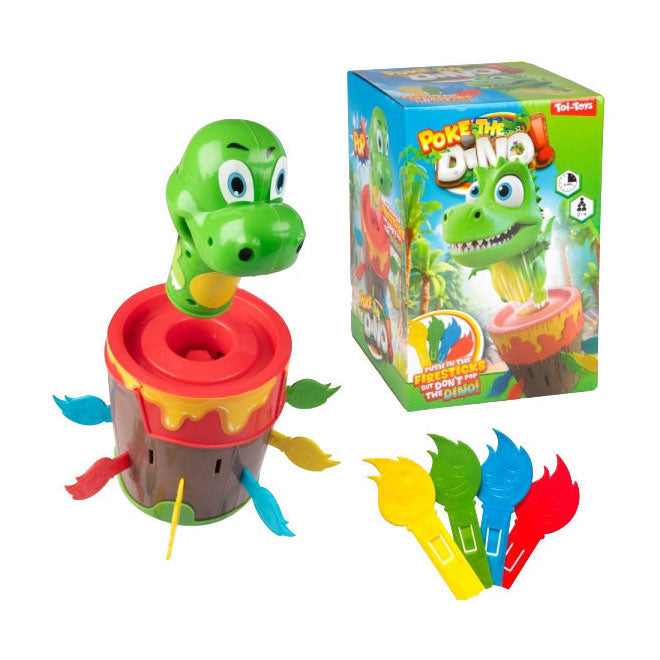Toi-Toys spel prik de dino vulkaan