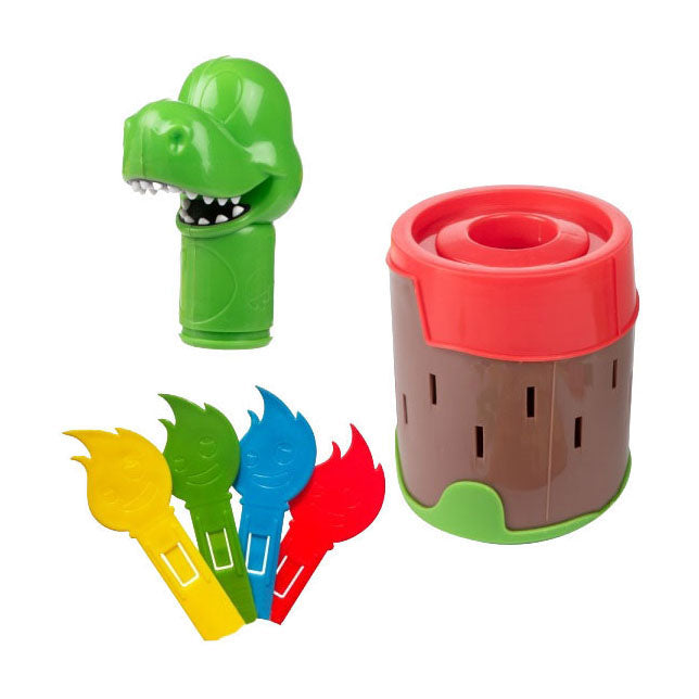 Toi-Toys spel prik de dino vulkaan