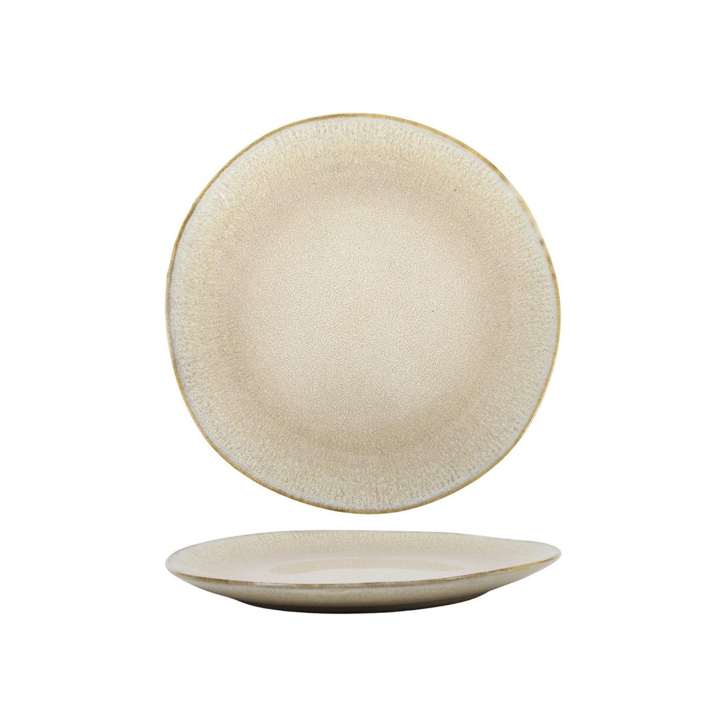 Ontbijtbord Sahara beige doos a 6 Ø22cm