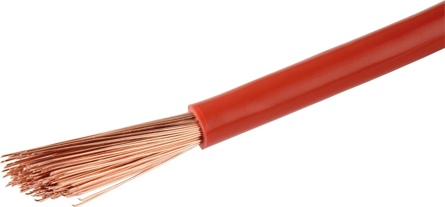 HERTH+BUSS fahrzeugleitung cables 1x25 mm² red