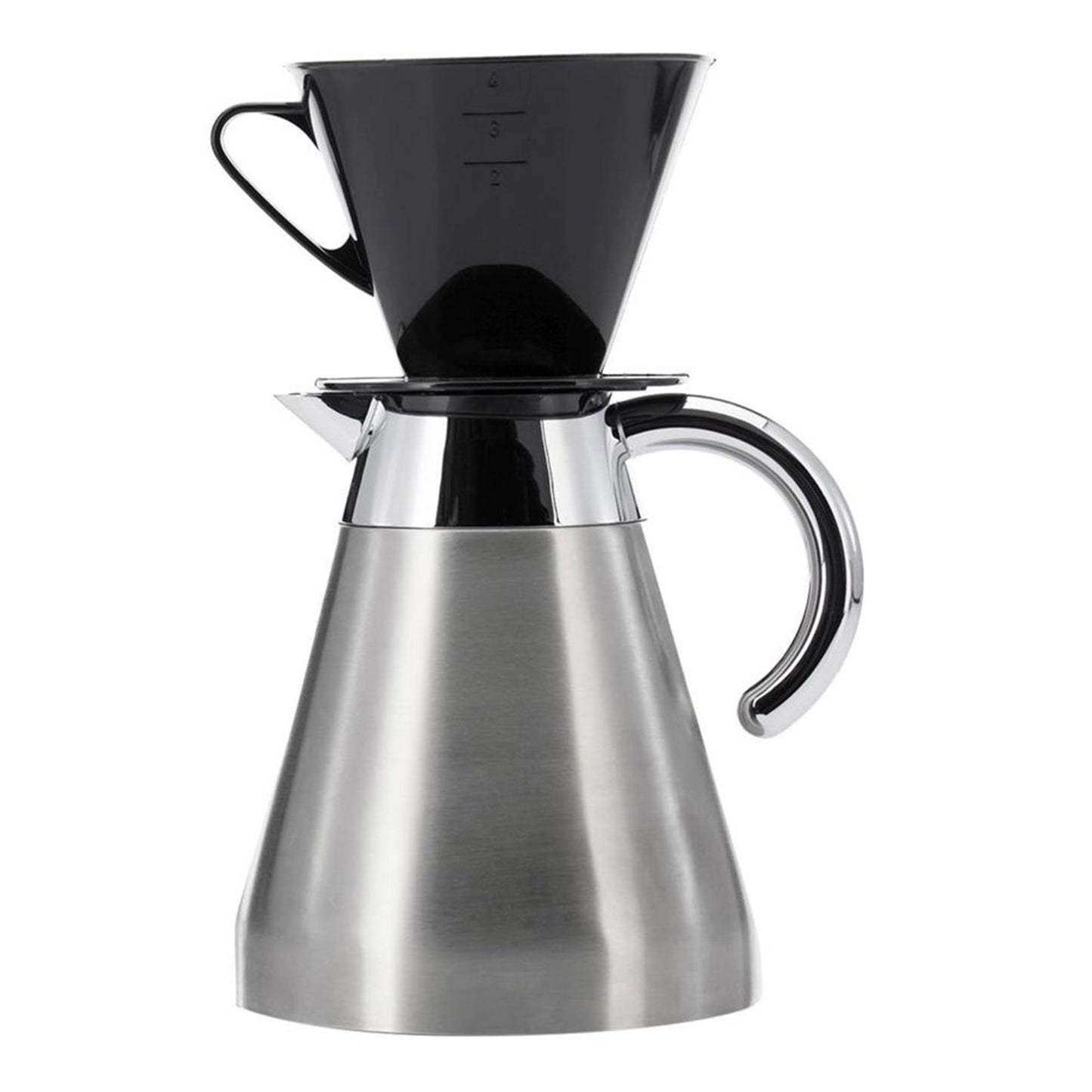Westmark koffiefilterhouder nr 4 zwart