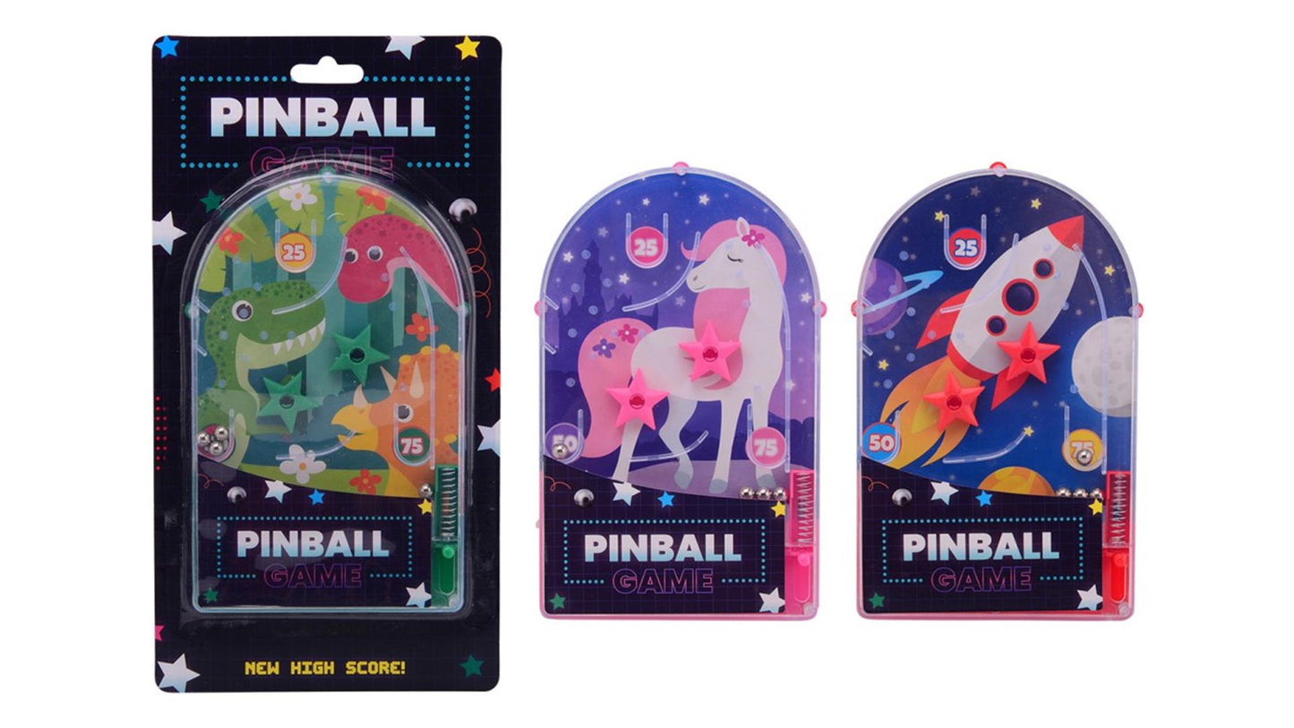 Johntoy John toy pinball flipperspel op kaart