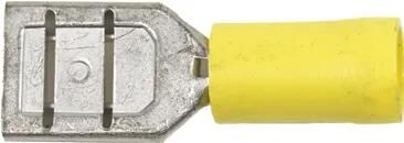 HELLA flachsteckhülse fl.st.huels.4,0-6,0 100st p.inh.50st yellow