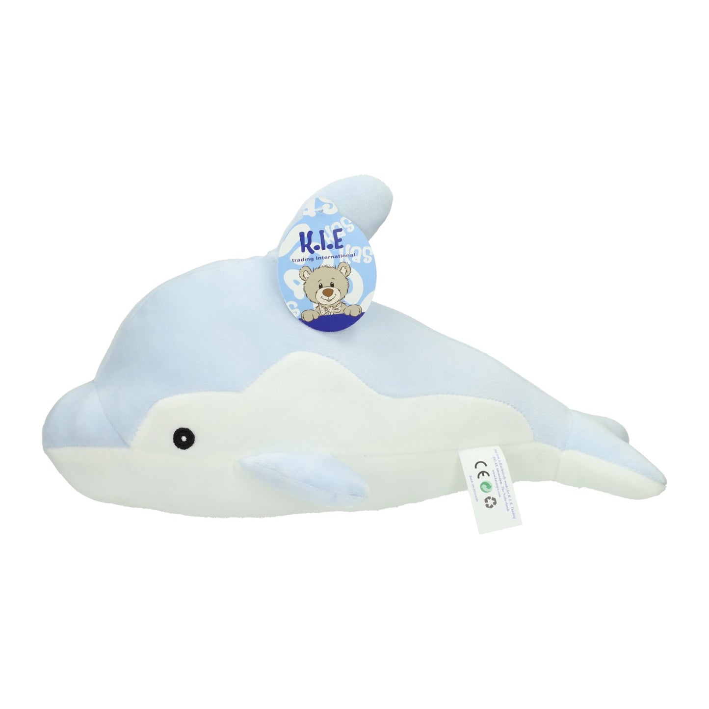 Jono Toys Pluche dolfijn knuffel - 35cm