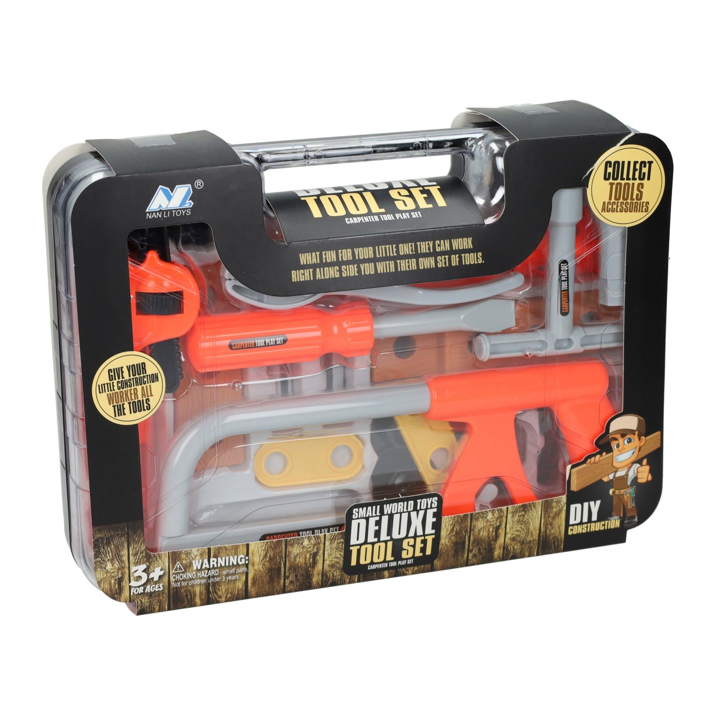 Jono Toys Gereedschapset in koffer - 25dlg.