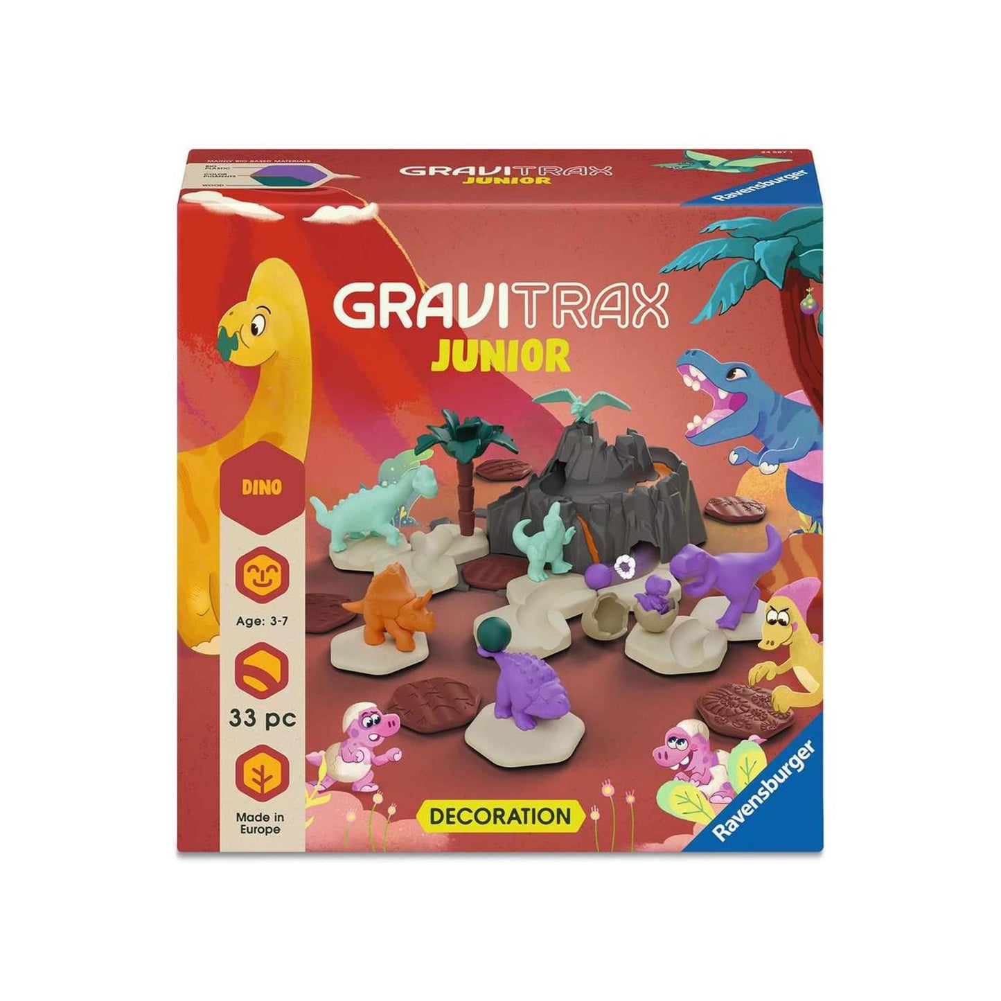Ravensburger 24587 gravitrax junior - extension dino