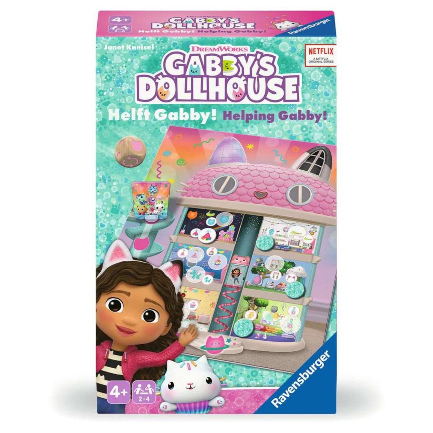 Ravensburger Gabby's dollhouse - tidy with gabby