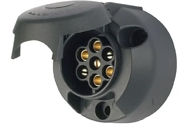 HERTH+BUSS steckdose sockets 7-pin art. with switch-off contact
