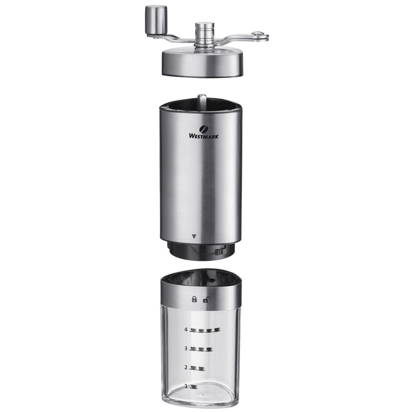 Westmark koffiemolen brasilia rvs