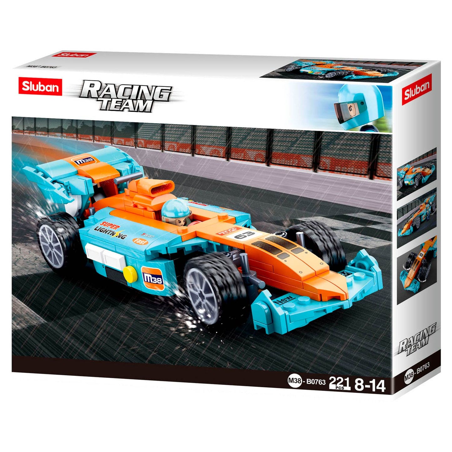 Merkloos Sans Marque Sluban racing team - racewagen