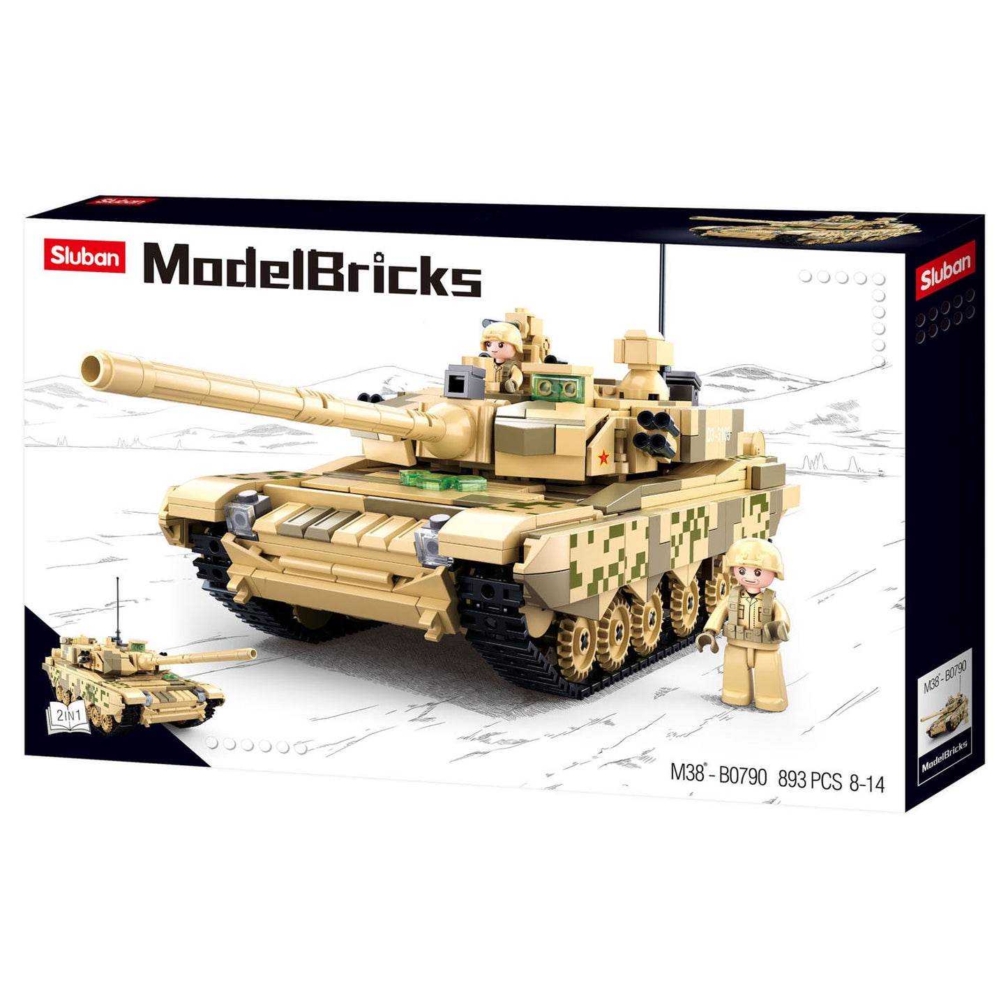 Sluban battle tank - 893dlg.