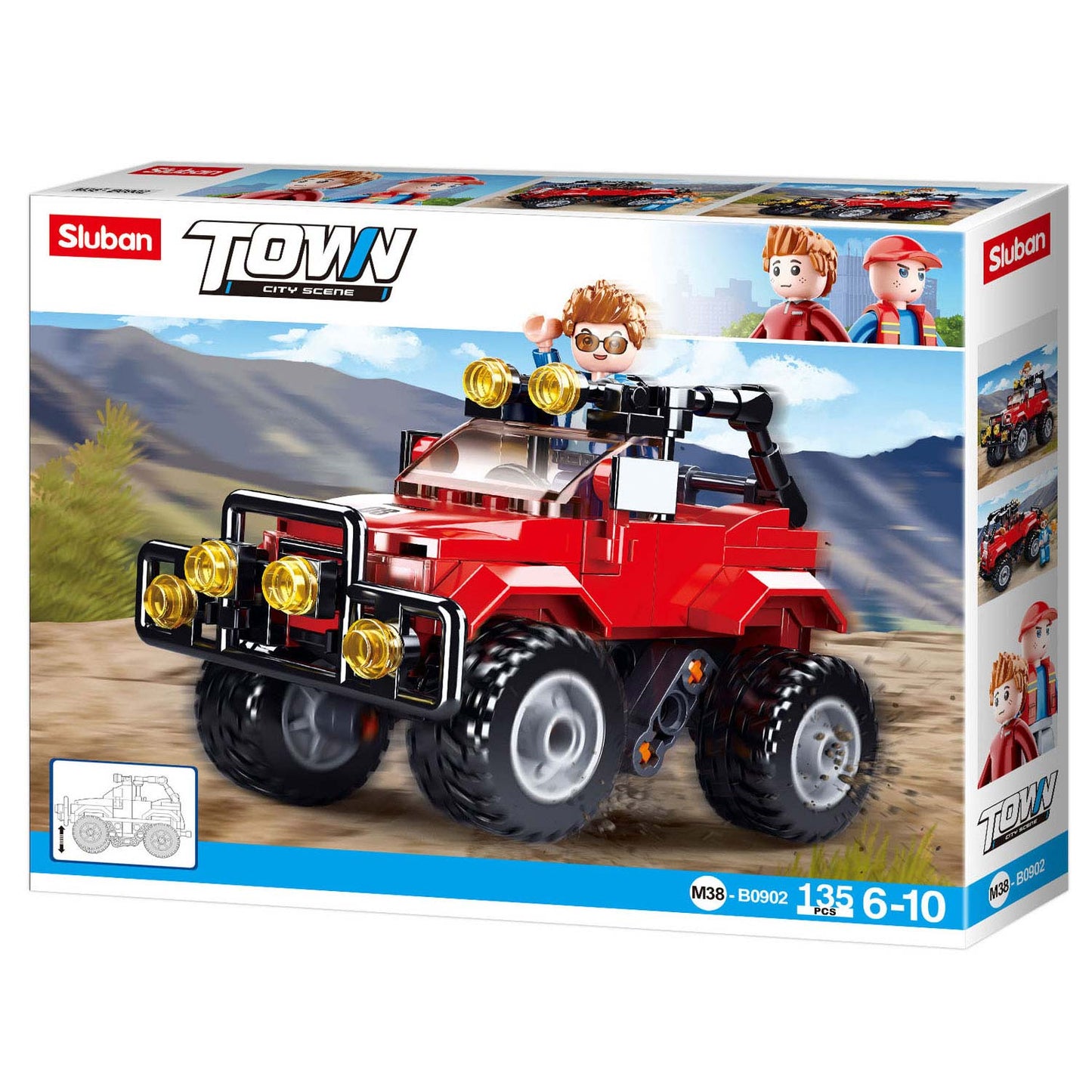 Sluban rode offroader - 135dlg.