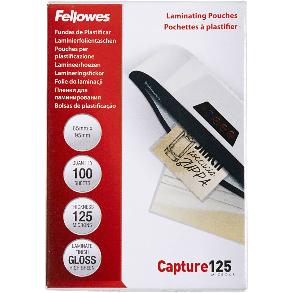 Creativ Company Https: www.cchobby.nl lamineerhoezen-afm-65x95-mm-dikte-125-my-helder-100-stuk-1-doos