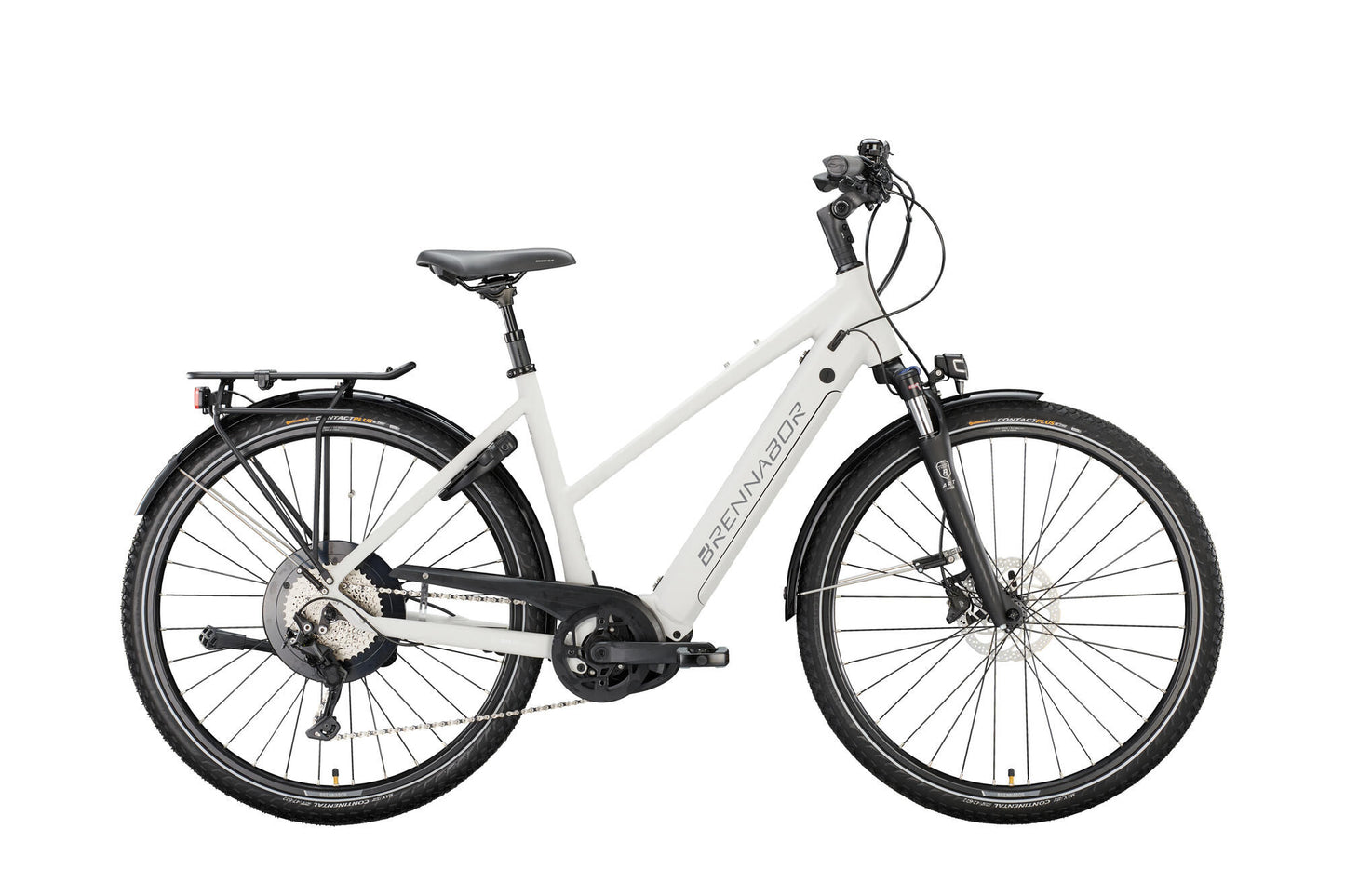 BRENNABOR elektro-trekkingrad t-66e mod. 22 ebike trekk. t-66e 28 55 trap.10sp. grey m grey m.