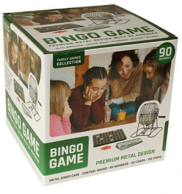 Cilgro Bingo molen van metaal met 90 nummers