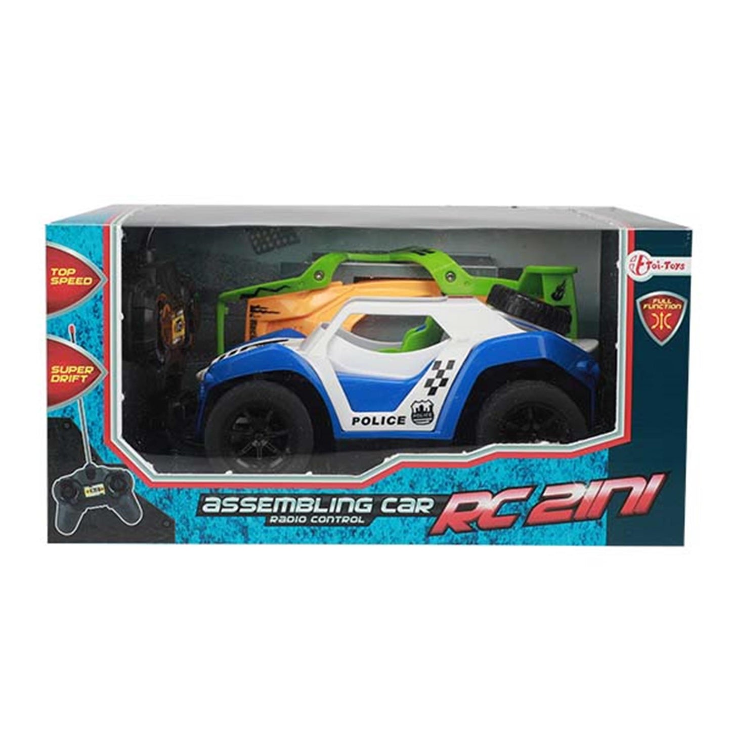 Toi-Toys Toi toys r-c auto cover change 2-in-1