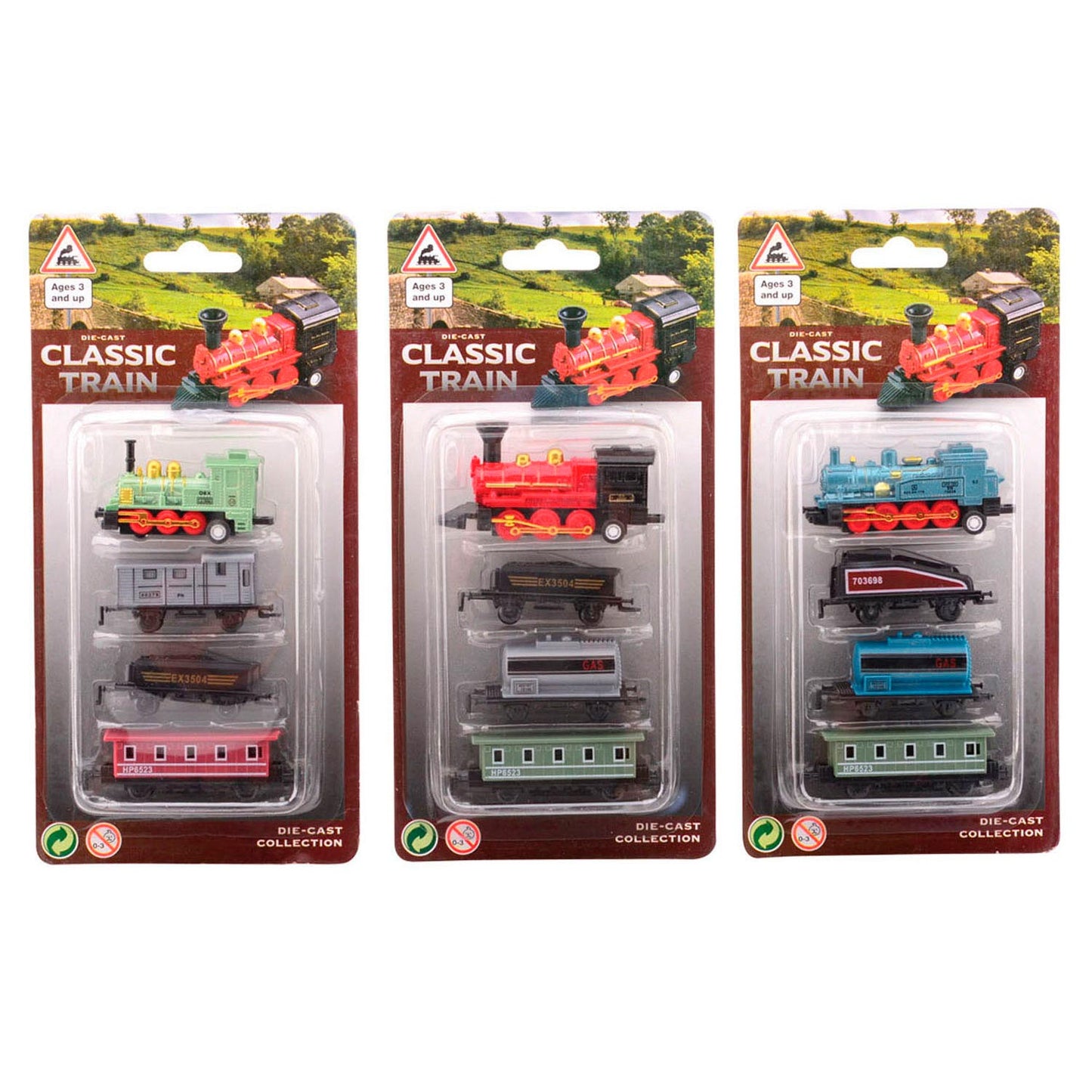 Johntoy Die-cast pullback locomotief