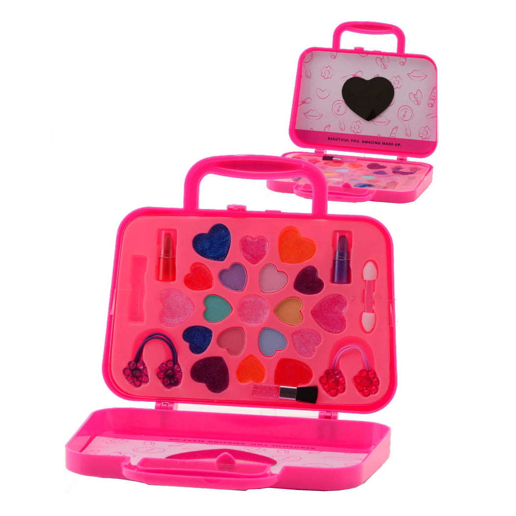 Johntoy Issabella make-up koffer met spiegel, 25dlg.