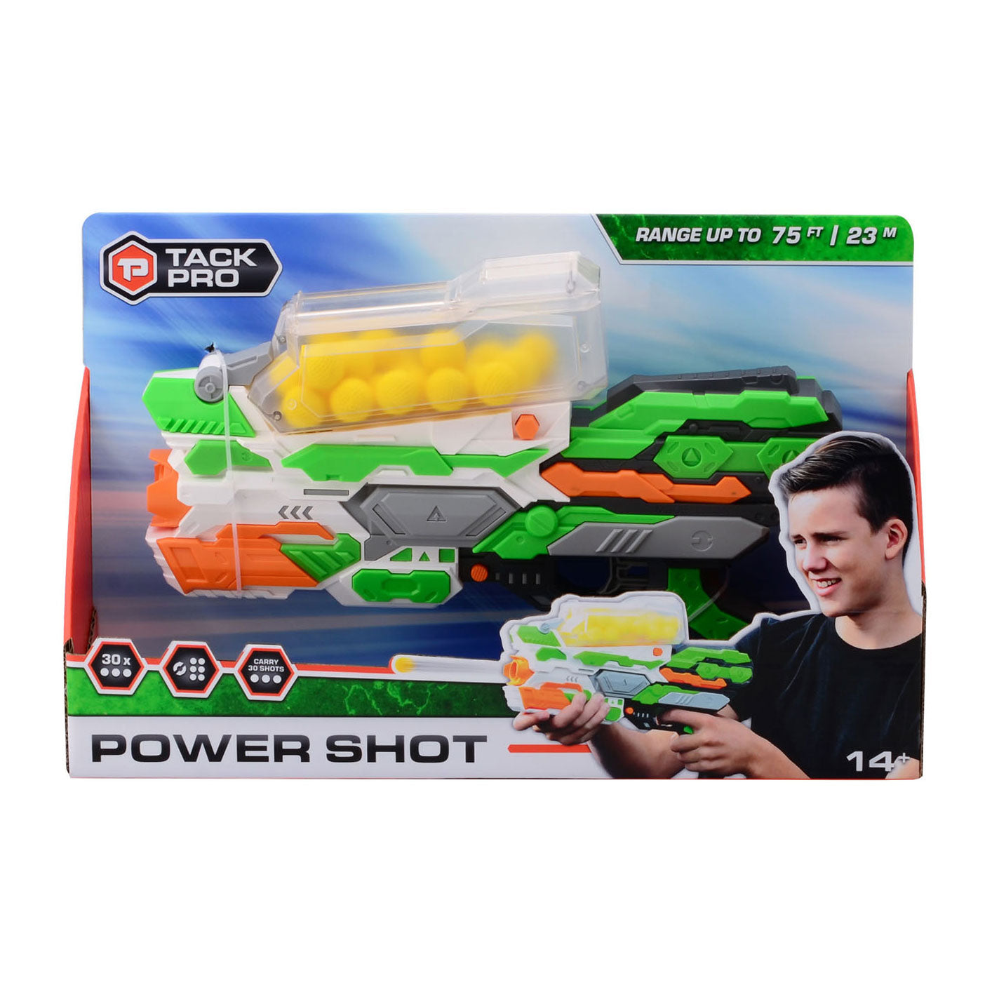Tack pro power shot i met 30 ballen