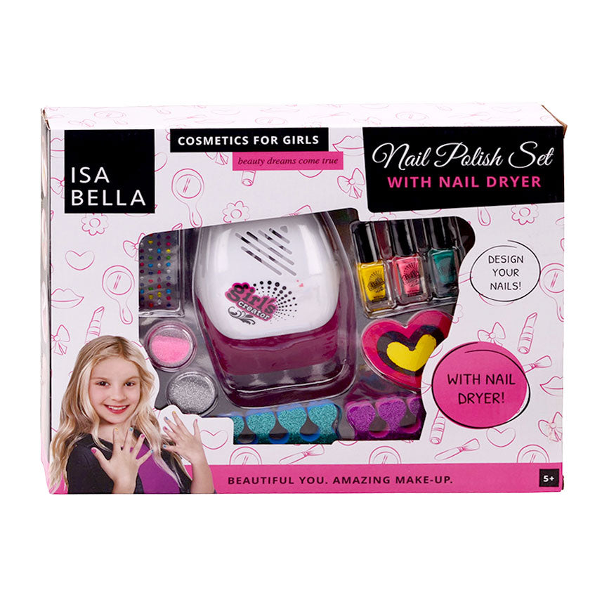 Johntoy Isabella nagellakset met nageldroger