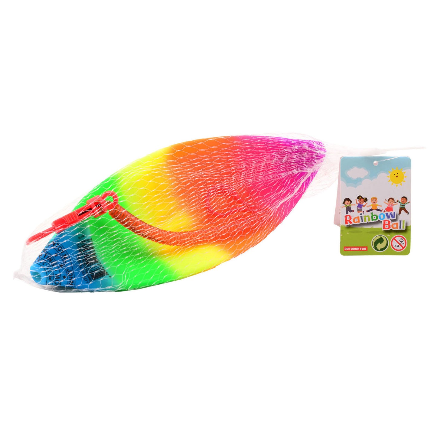 Johntoy Regenboogbal bungeebal