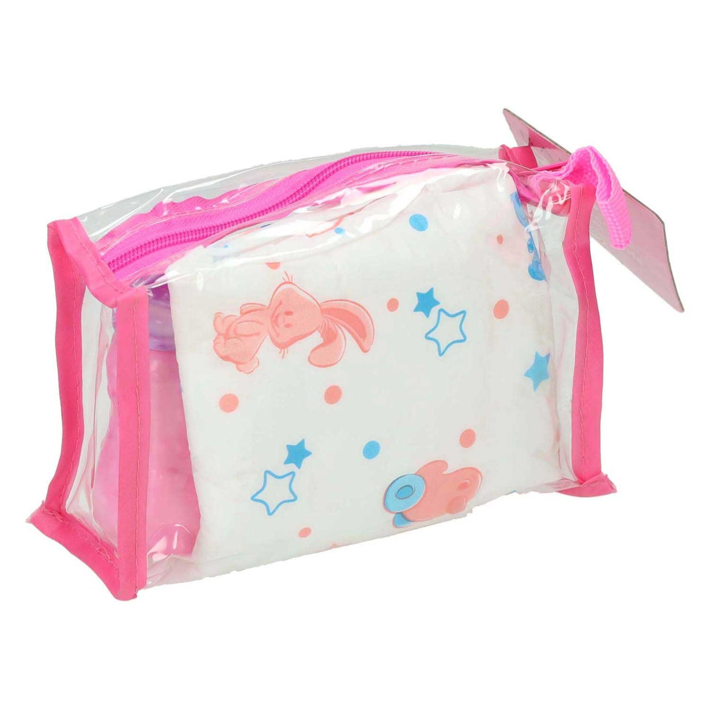 Johntoy John toy baby rose verzorgset in tasje