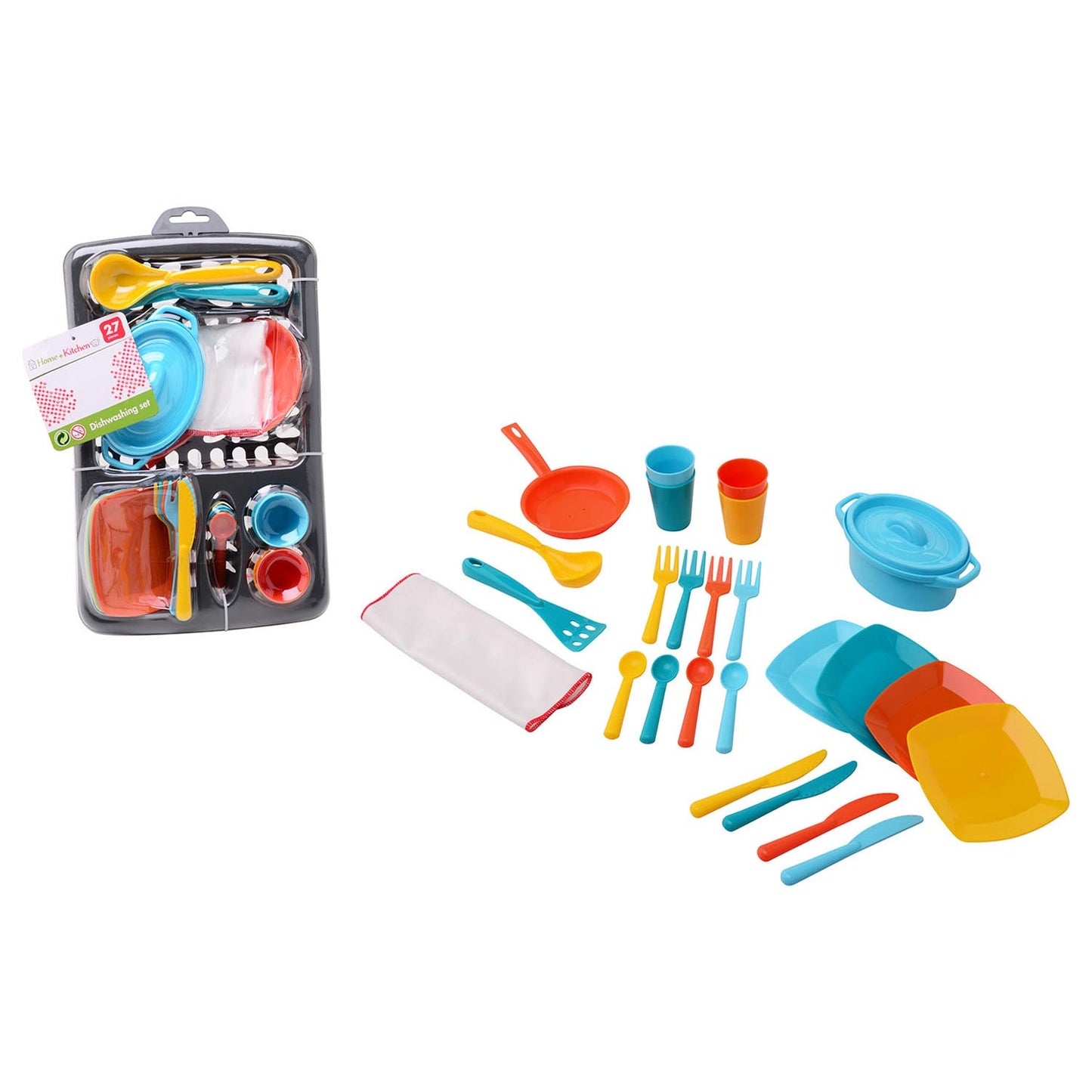 Johntoy Home kitchen afwasset, 27dlg.
