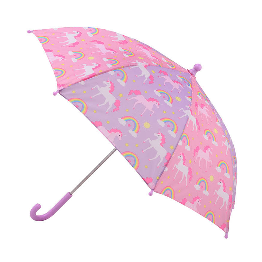 Johntoy Paraplu eenhoorn regenboog