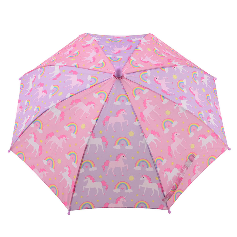 Johntoy Paraplu eenhoorn regenboog