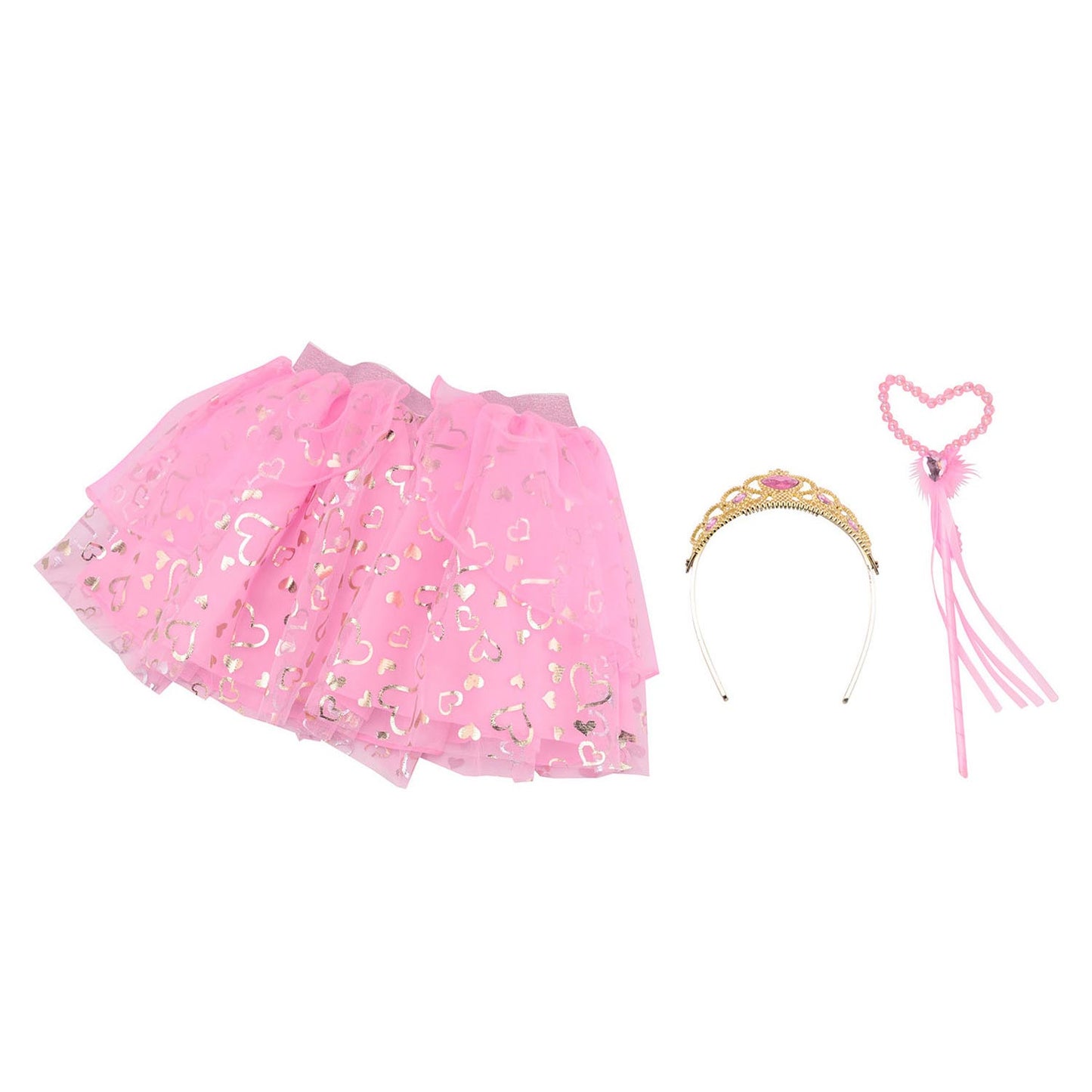 Johntoy Prinses verkleedset, 3dlg.