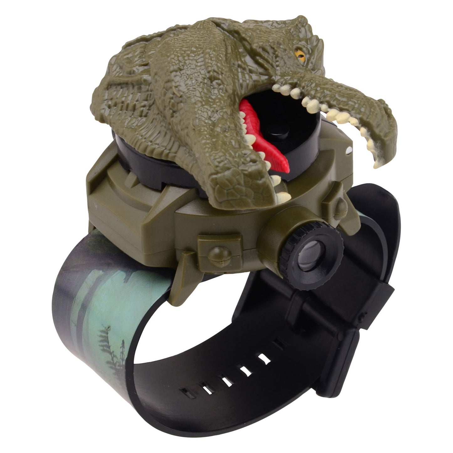 Johntoy Dino projectie horloge, 24 afbeeldingen