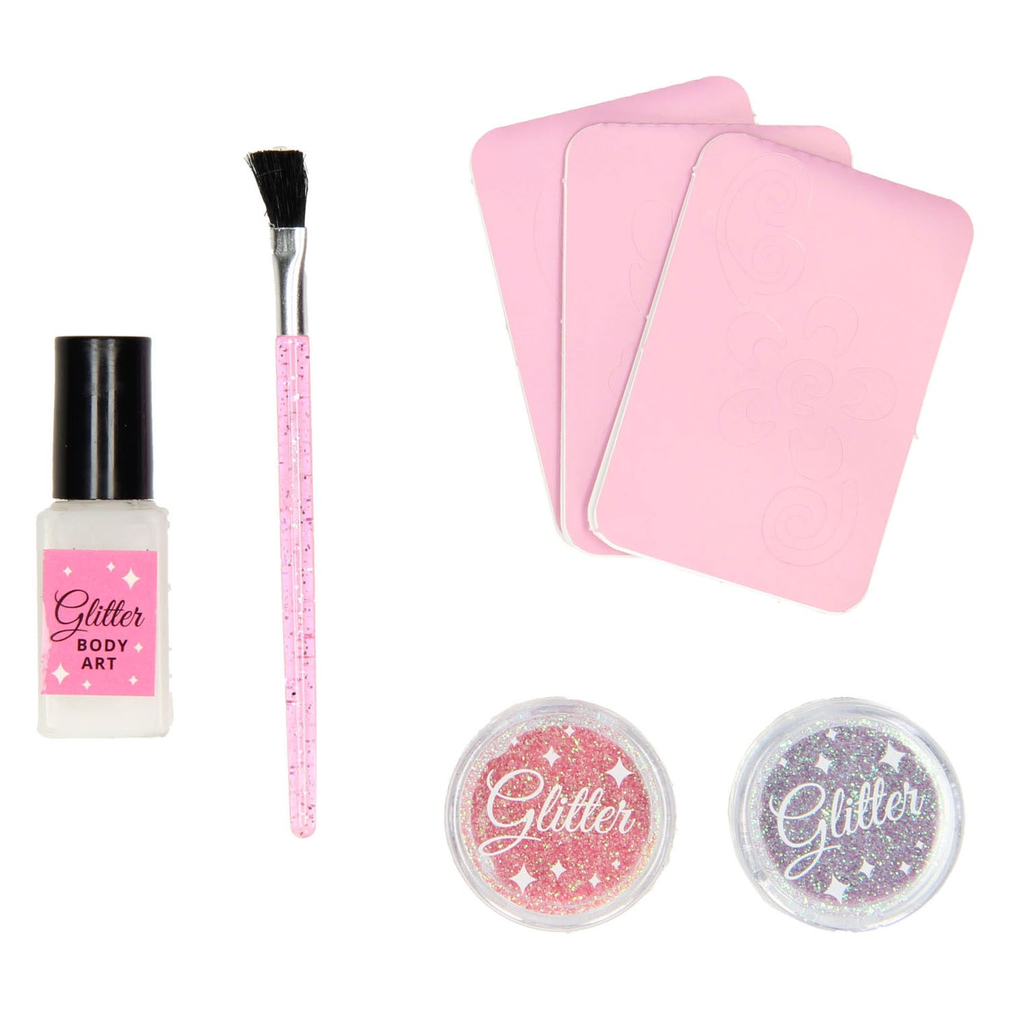 Johntoy Isabella body art glitters met patronen