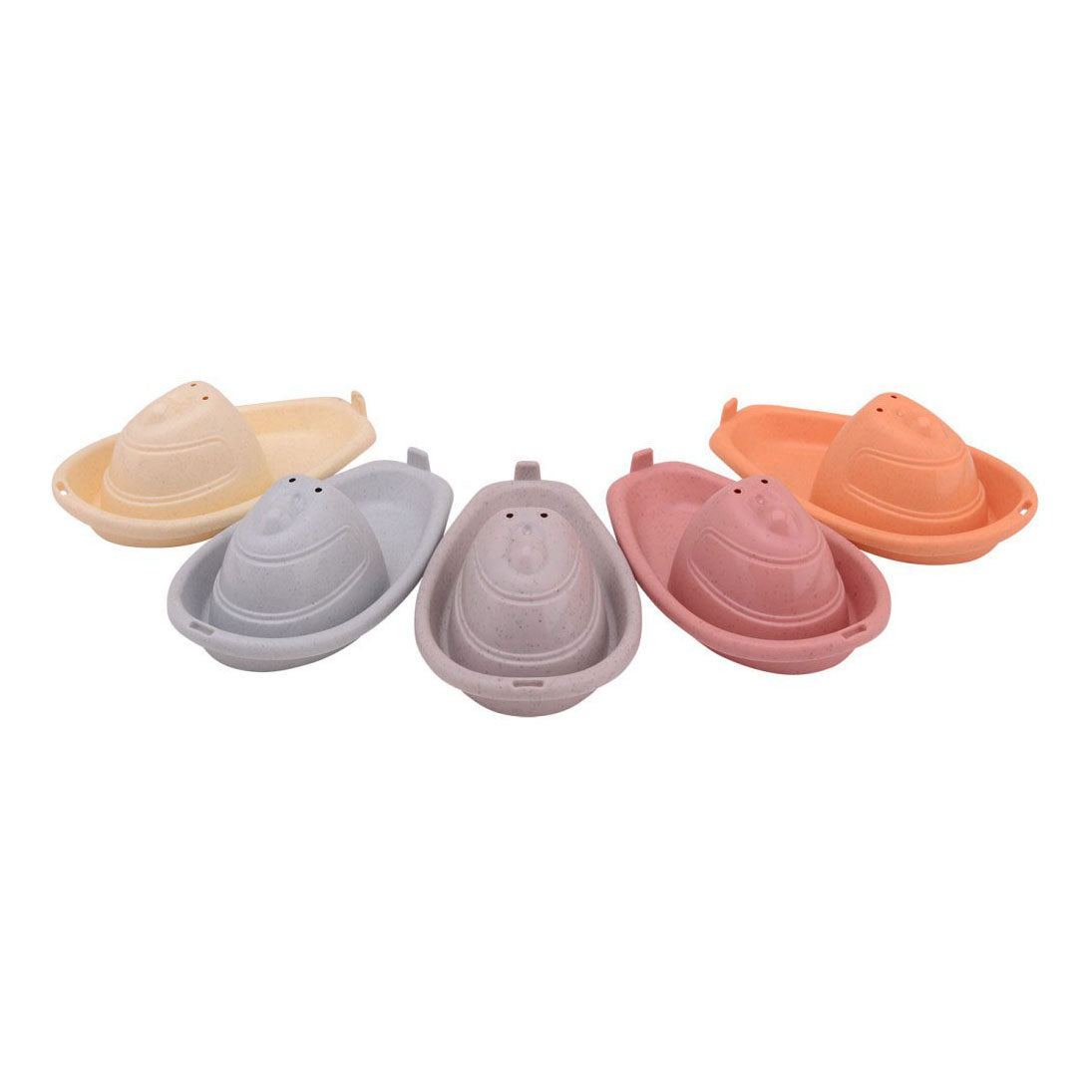Johntoy Happy world bio plastic badbootjes, 5st