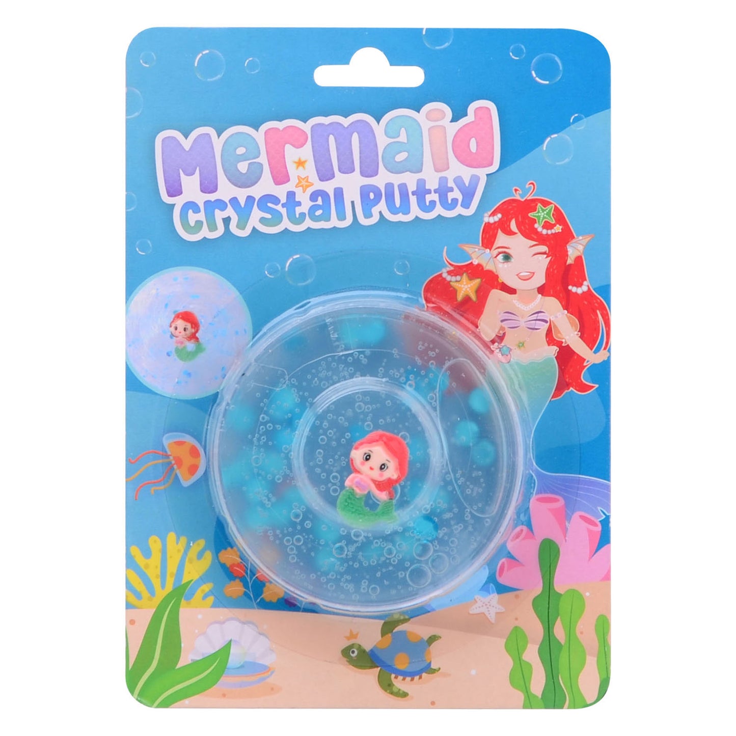 Johntoy Zeemeermin kristalputty met zeemeermin