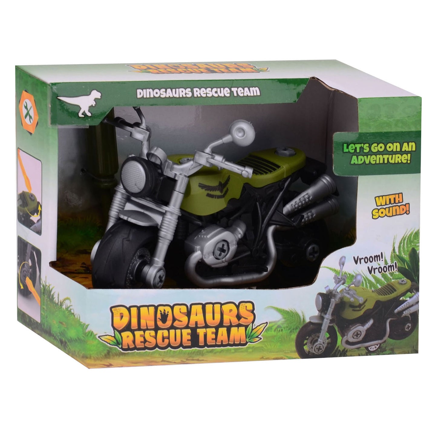 Johntoy Jungle motor met licht geluid