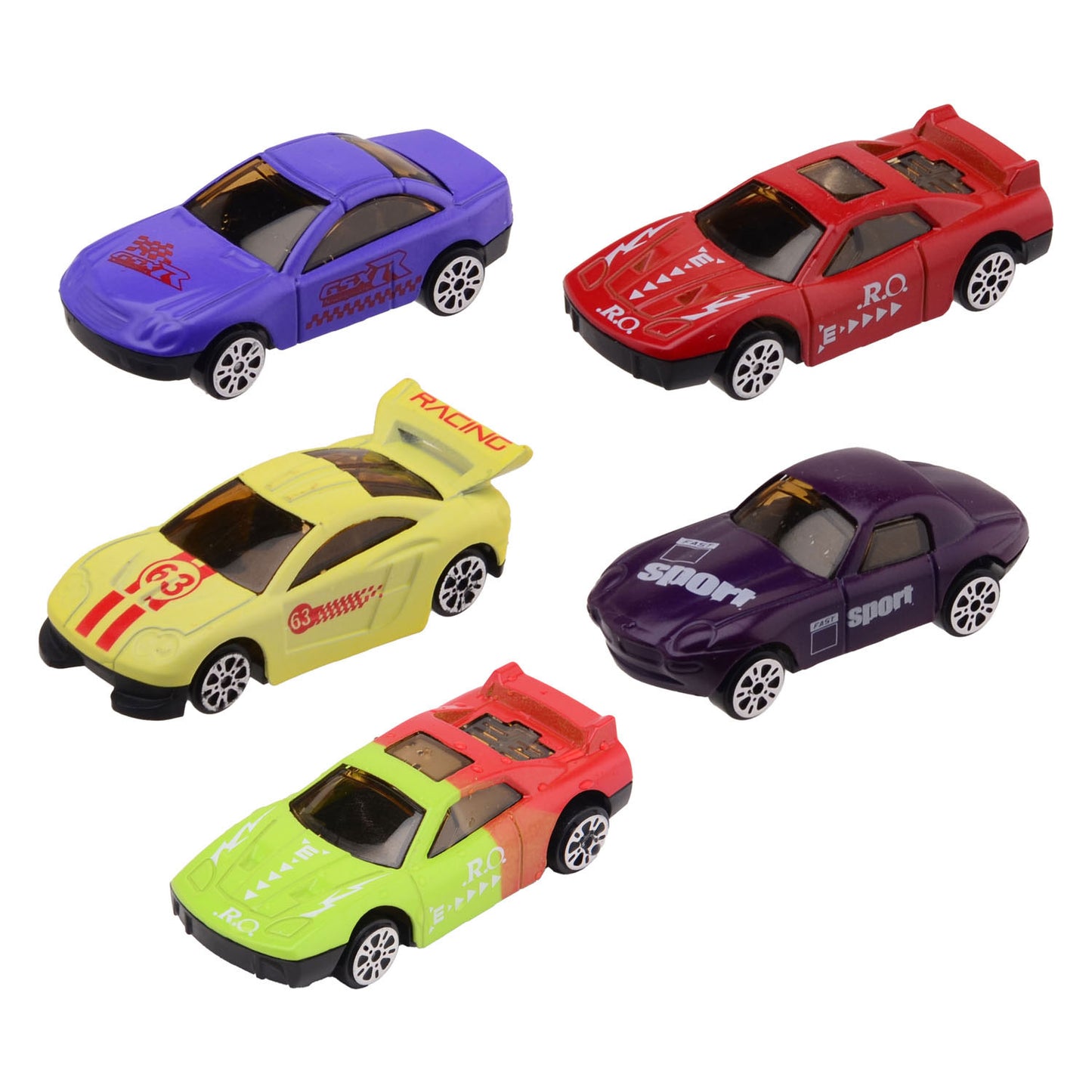 Johntoy Kleur veranderende die-cast raceauto