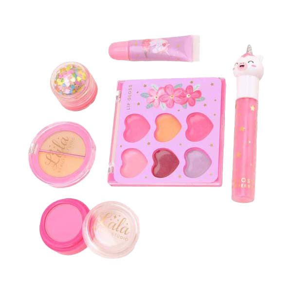 Johntoy Lala make-up set in eenhoorn rugzak
