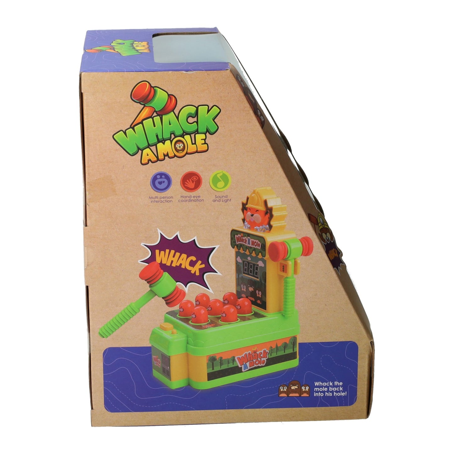 Johntoy Whack a mole - met licht en geluid