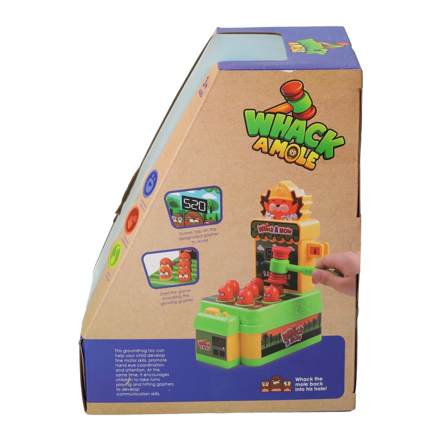Johntoy Whack a mole - met licht en geluid