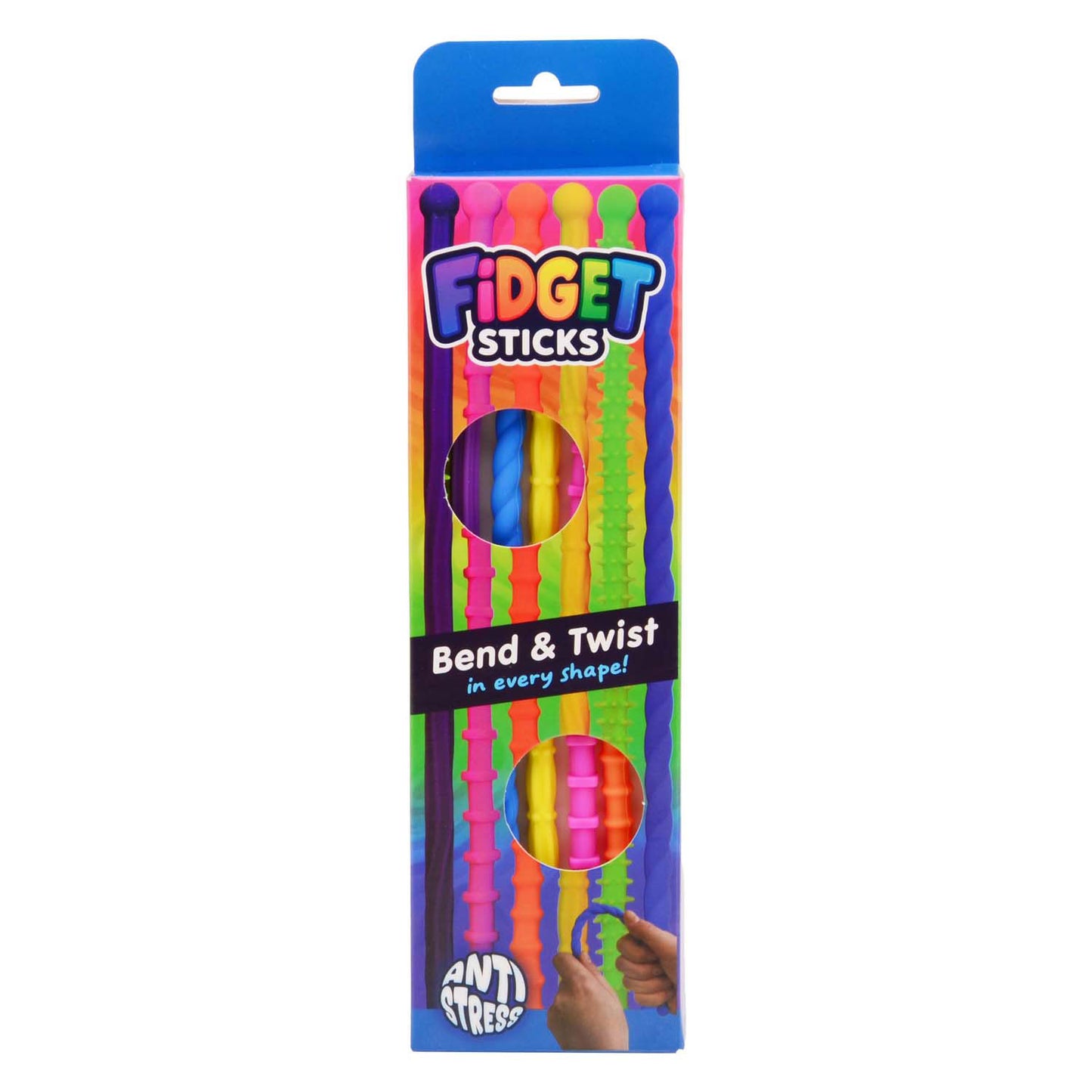 Johntoy Anti stress fidget twisters - 6st.